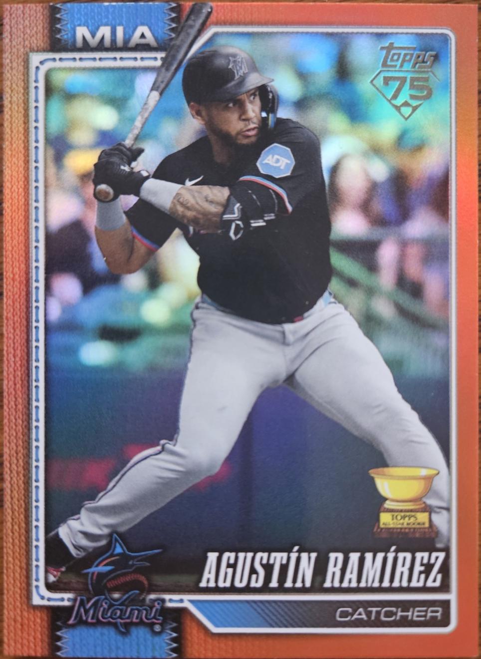 Agustin Ramirez [Orange Sandglitter] #287