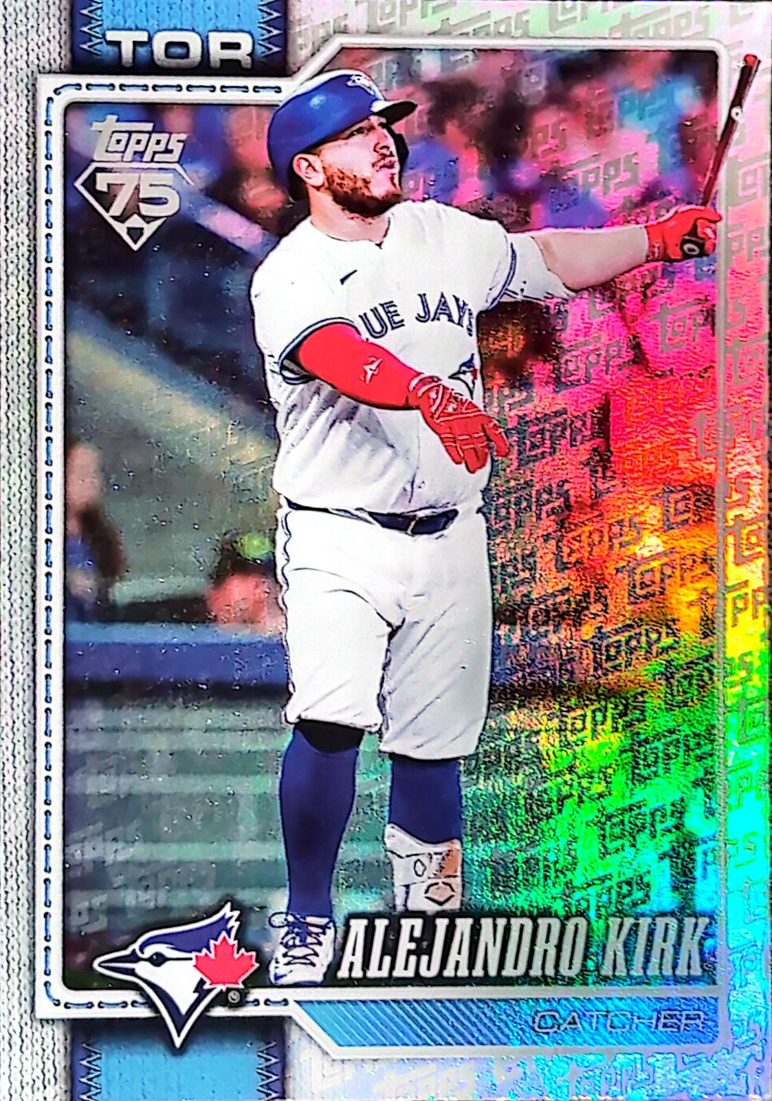 Alejandro Kirk [Topps Foil Pattern] #301