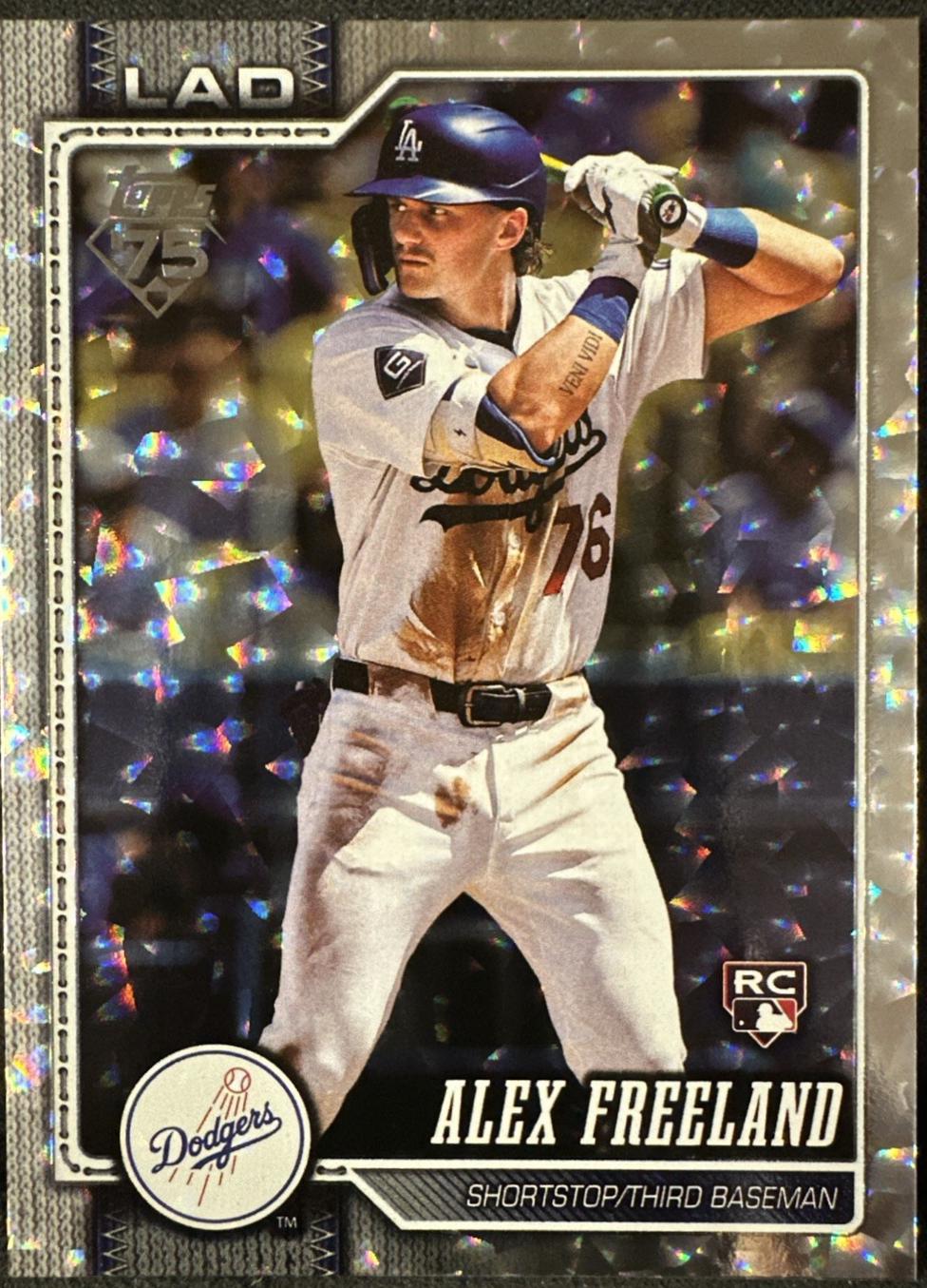 Alex Freeland [Silver Crackleboard] #74