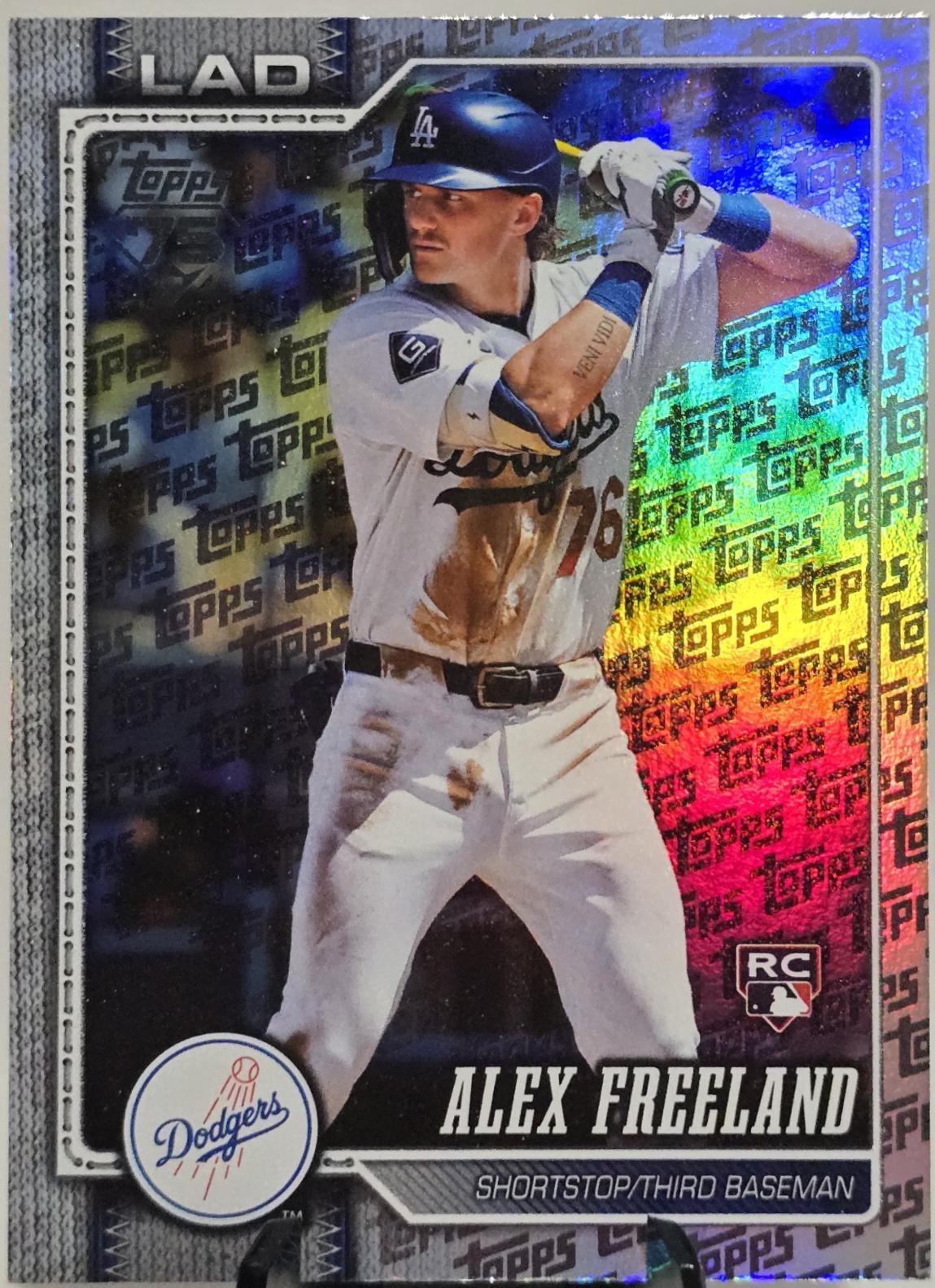 Alex Freeland [Topps Foil Pattern] #74