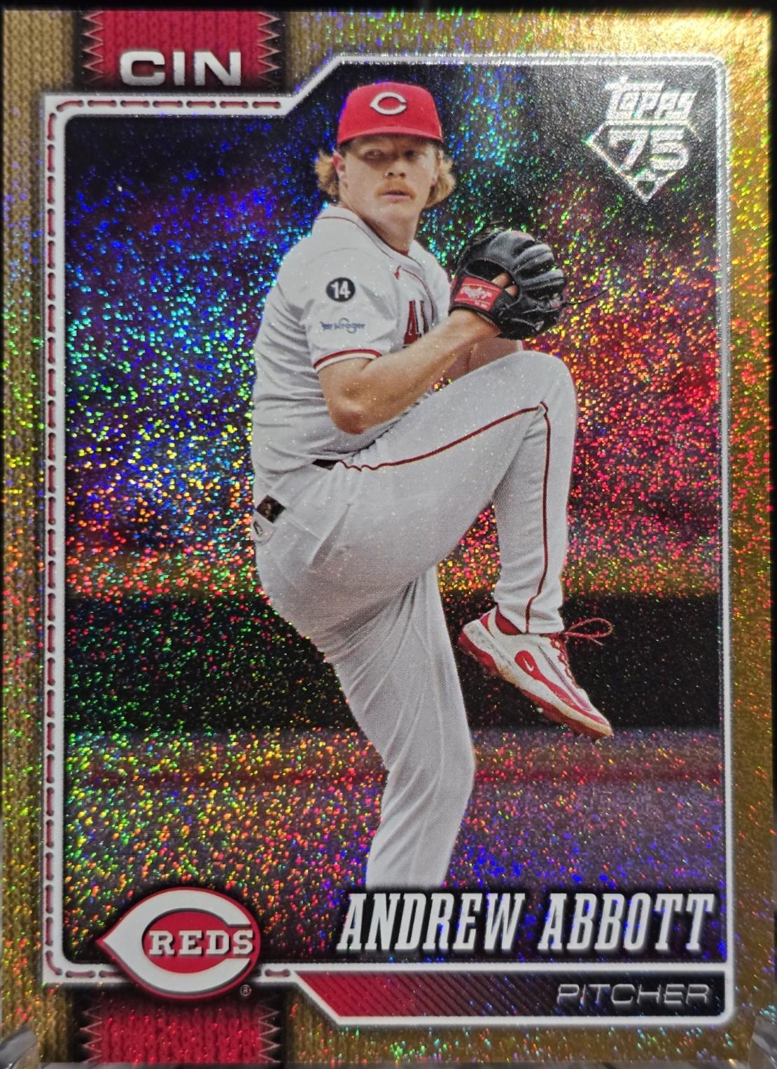 Andrew Abbott [Gold Sandglitter] #218