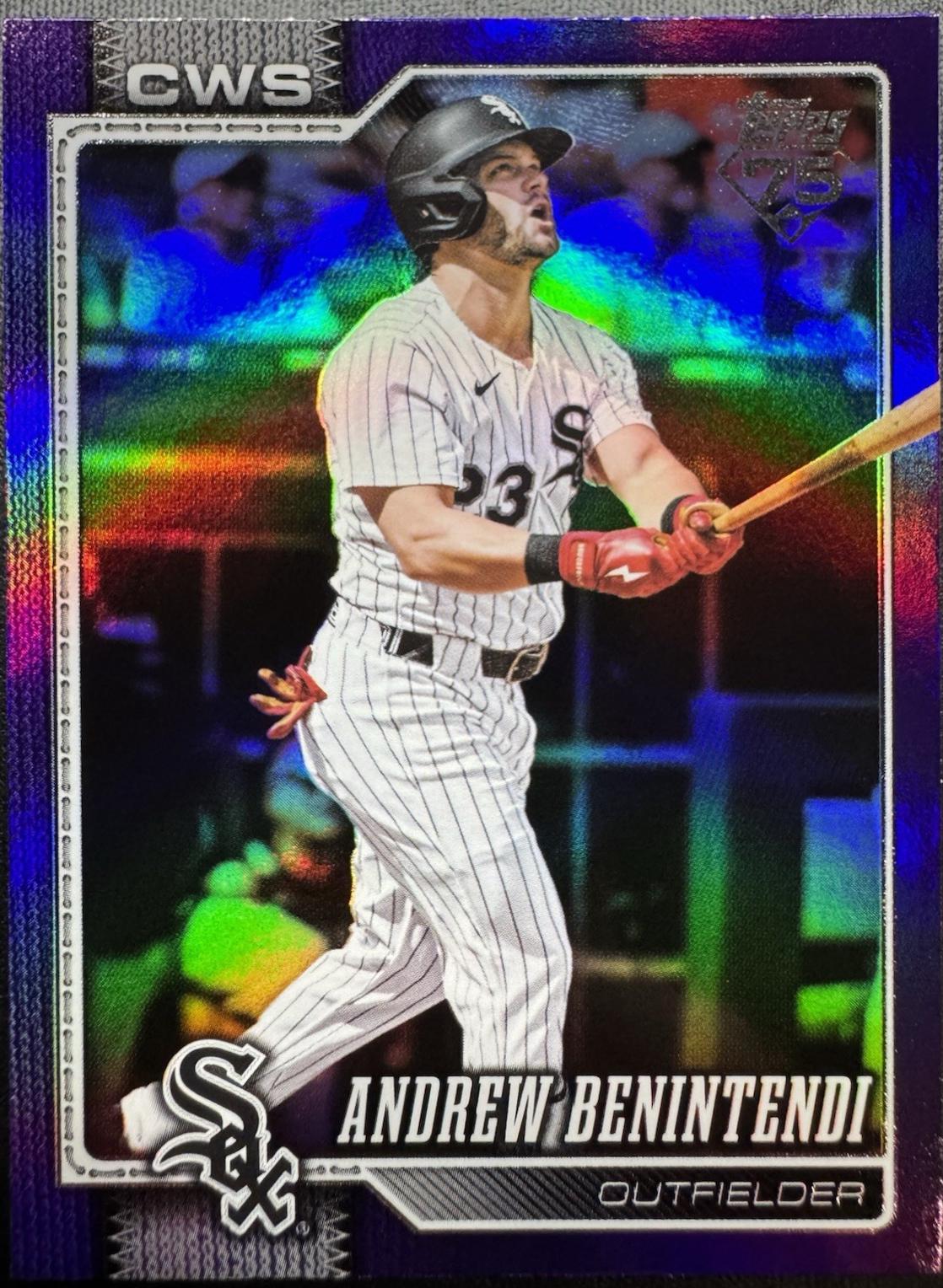 Andrew Benintendi [Purple Rainbow] #345