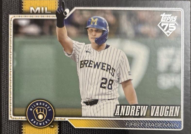 Andrew Vaughn [Black Border] #303