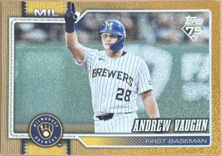 Andrew Vaughn [Gold Sandglitter] #303