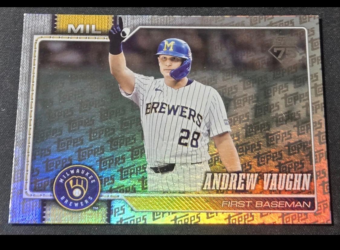 Andrew Vaughn [Topps Foil Pattern] #303