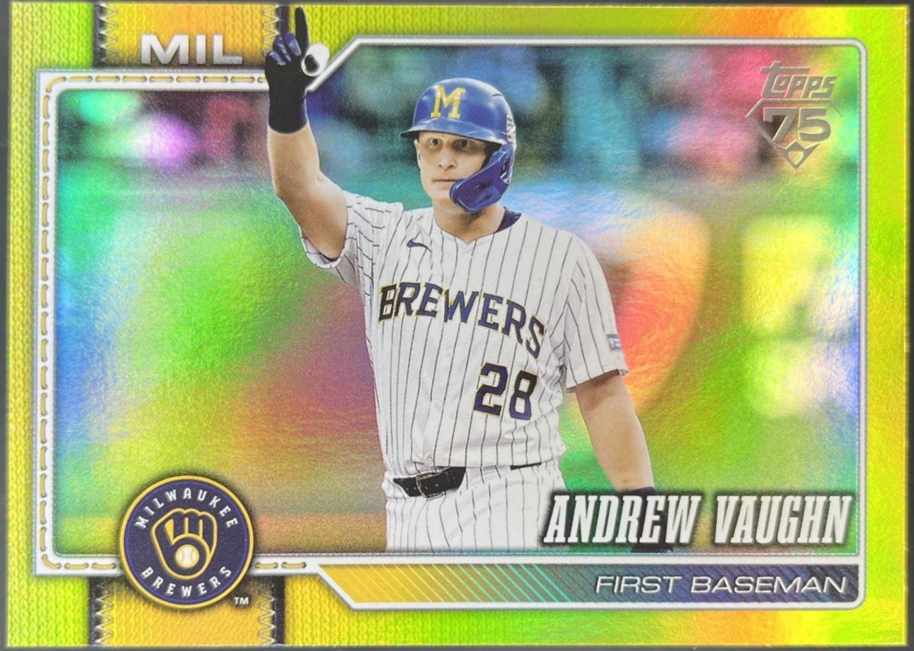 Andrew Vaughn [Yellow Holo] #303