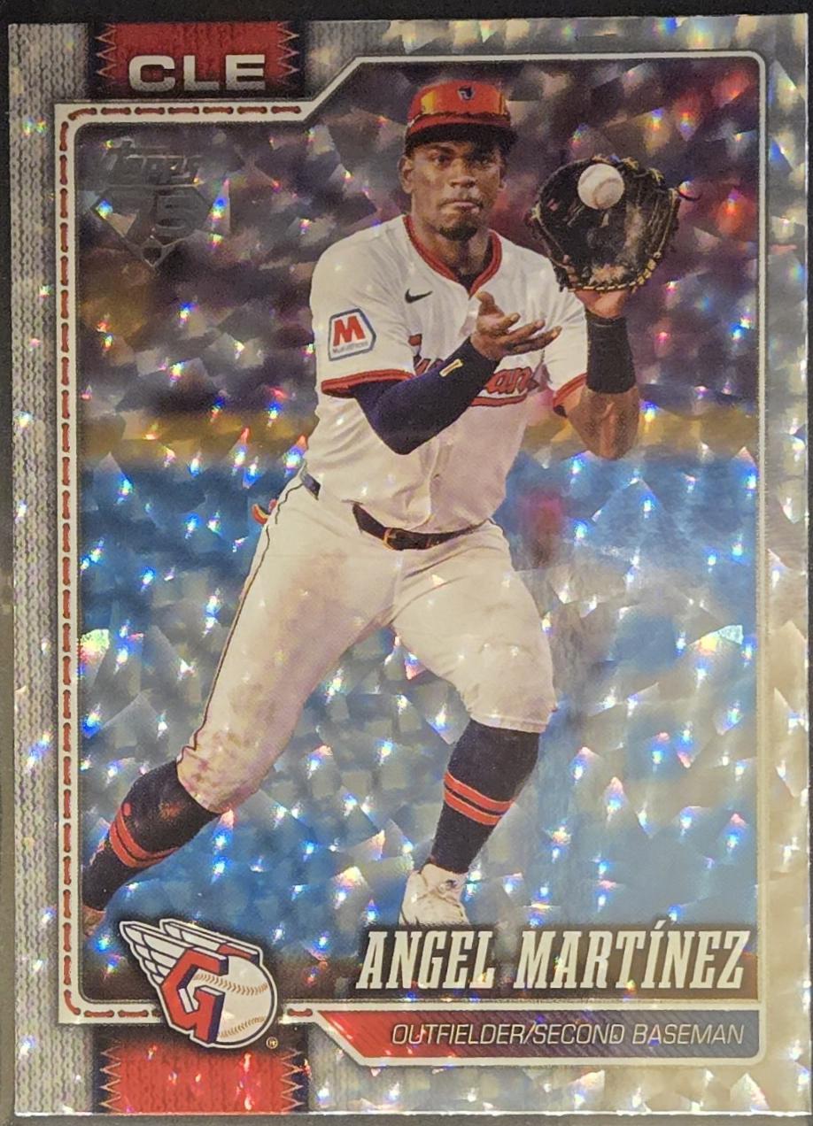 Angel Martinez [Silver Crackleboard] #244
