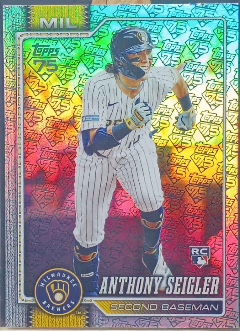 Anthony Seigler [Topps Foil Pattern] #286