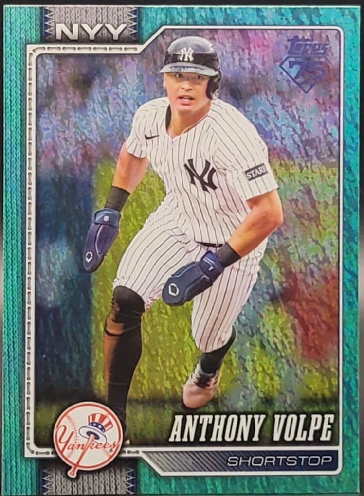 Anthony Volpe [Aqua Holo] #308