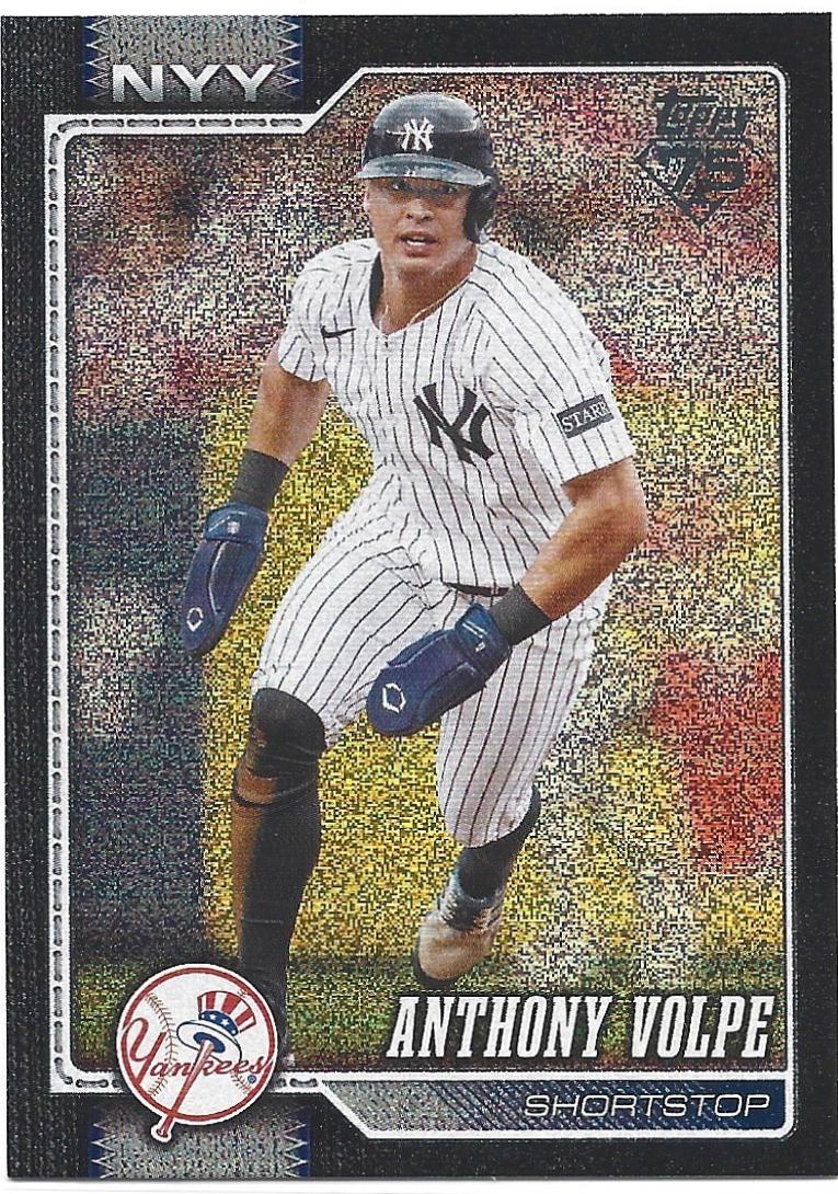 Anthony Volpe [Black Sandglitter] #308