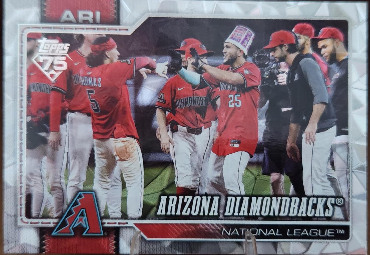 Arizona Diamondbacks [Years of Topps] #47