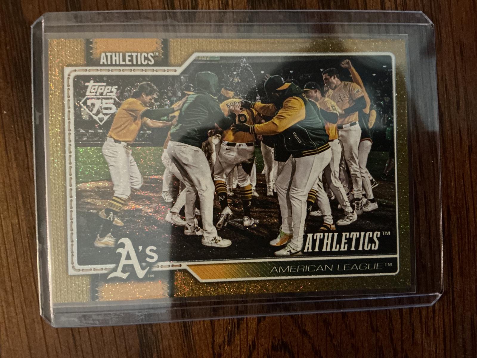 Athletics [Gold Sandglitter] #304