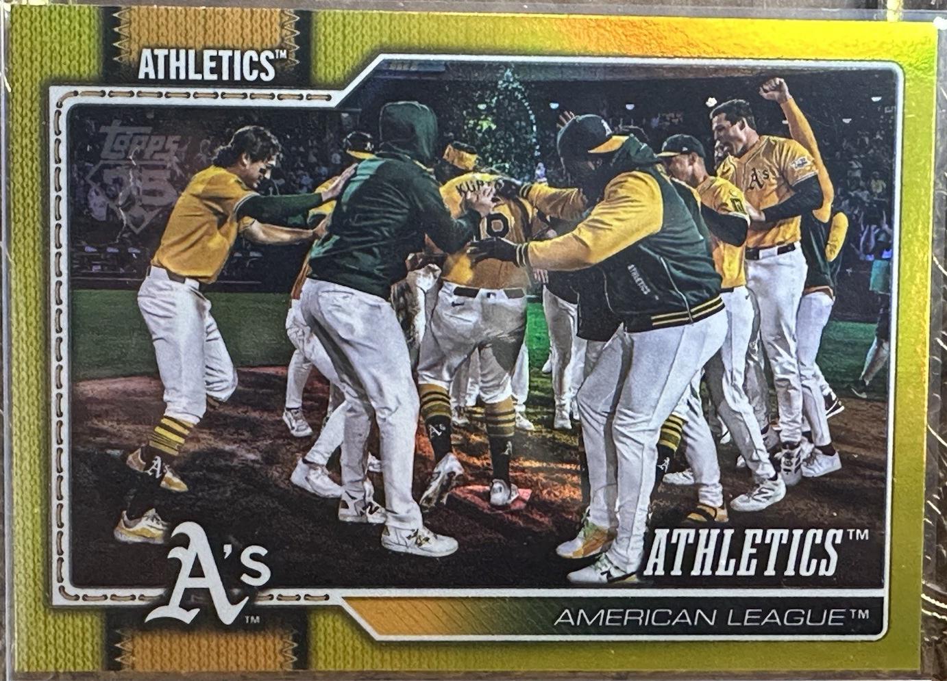 Athletics [Yellow Holo] #304