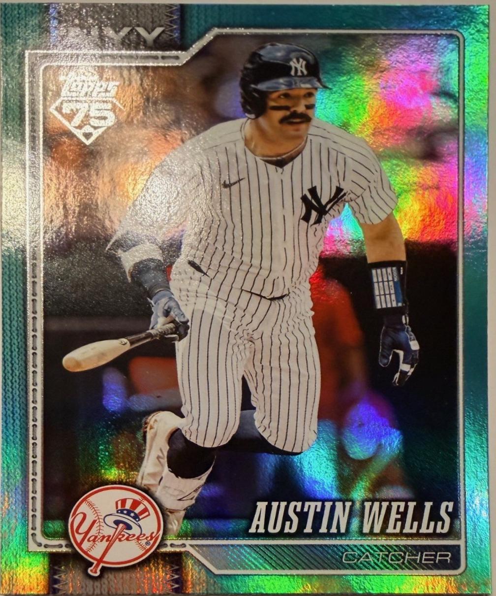 Austin Wells [Aqua Rainbow] #220
