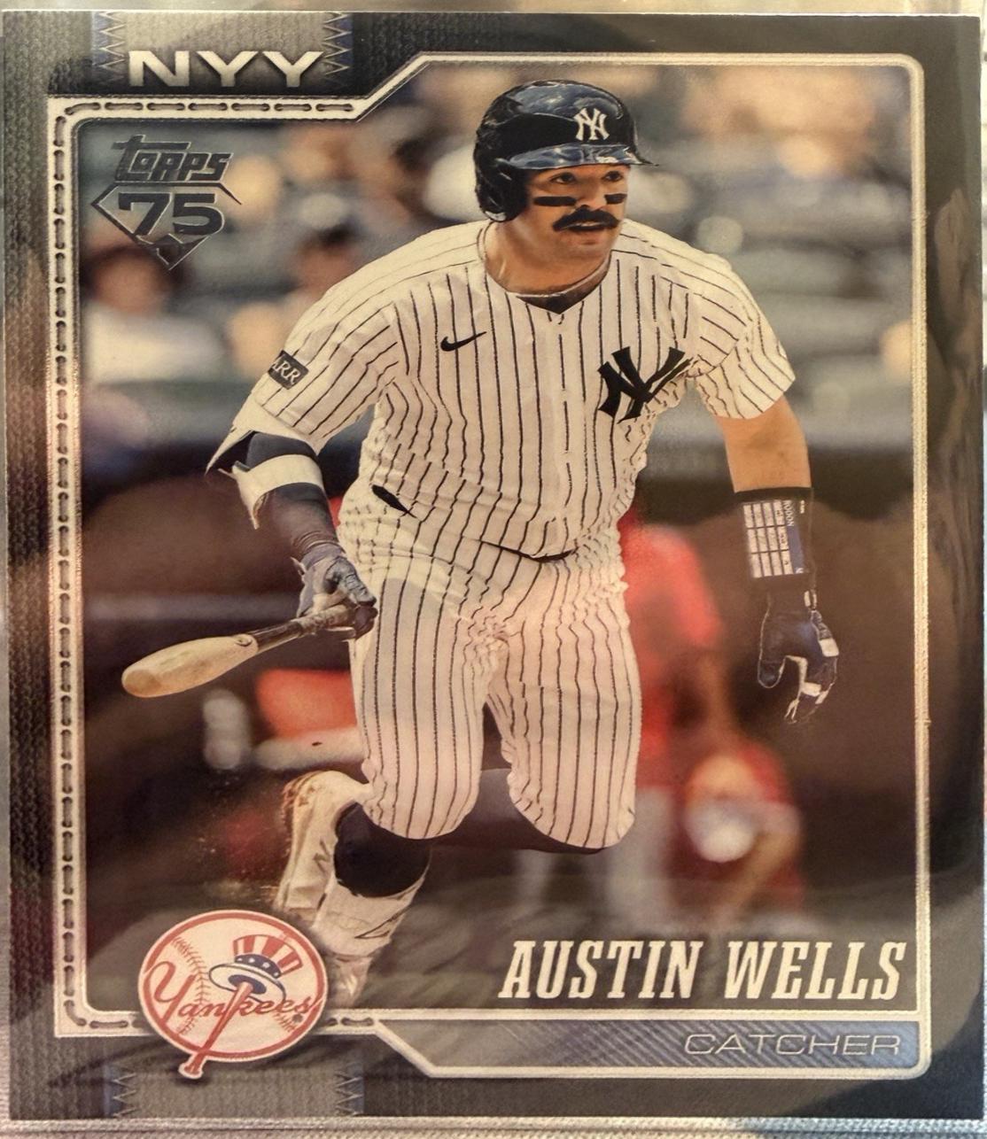 Austin Wells [Black Border] #220