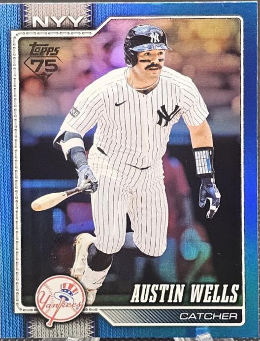 Austin Wells [Blue Rainbow] #220