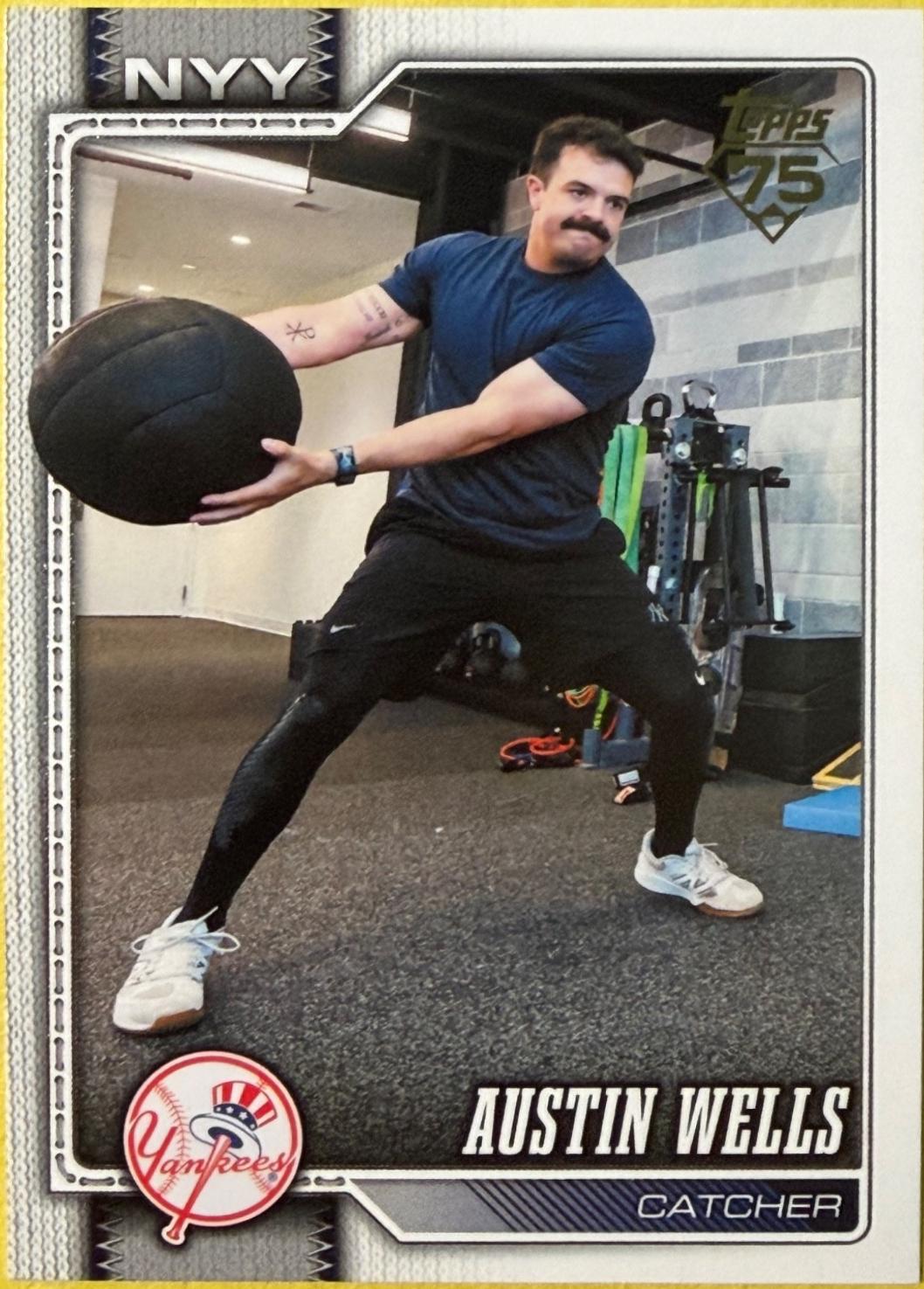 Austin Wells [Golden Mirror Variation] #220