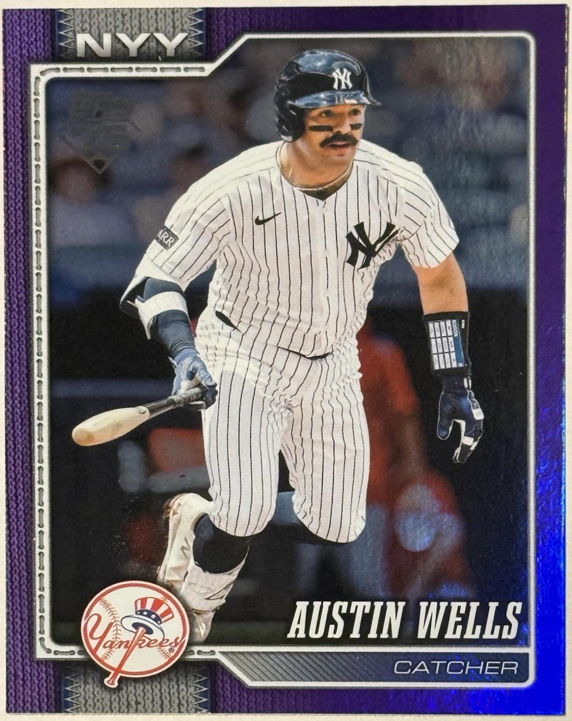 Austin Wells [Purple Rainbow] #220