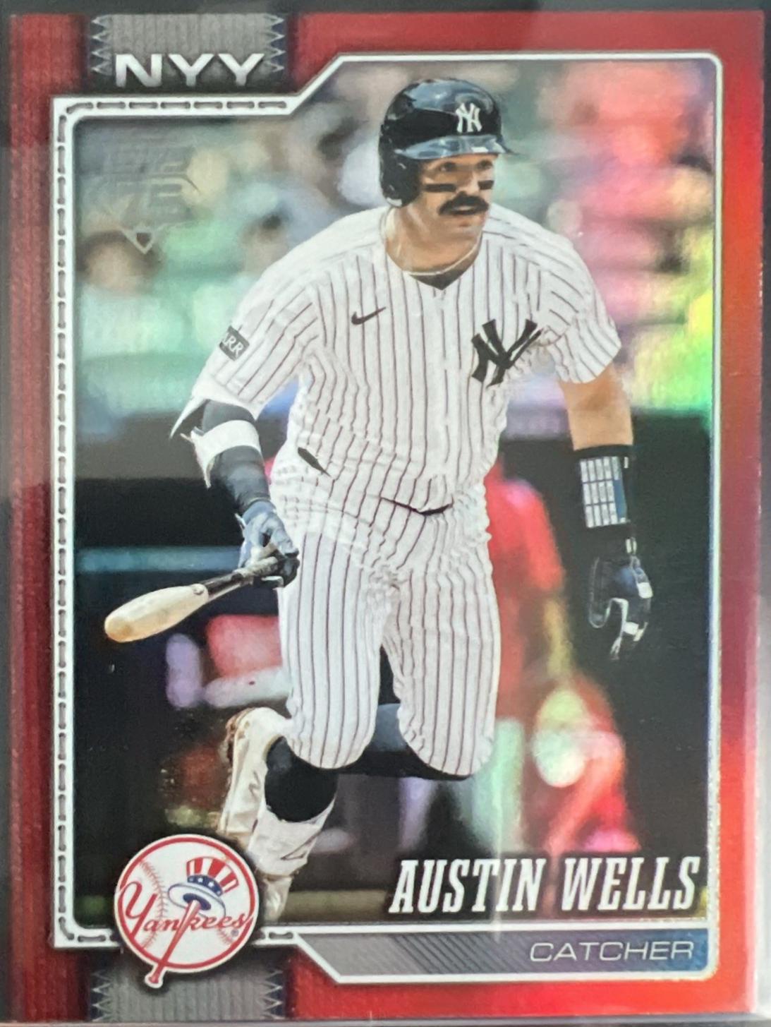 Austin Wells [Red Sandglitter] #220
