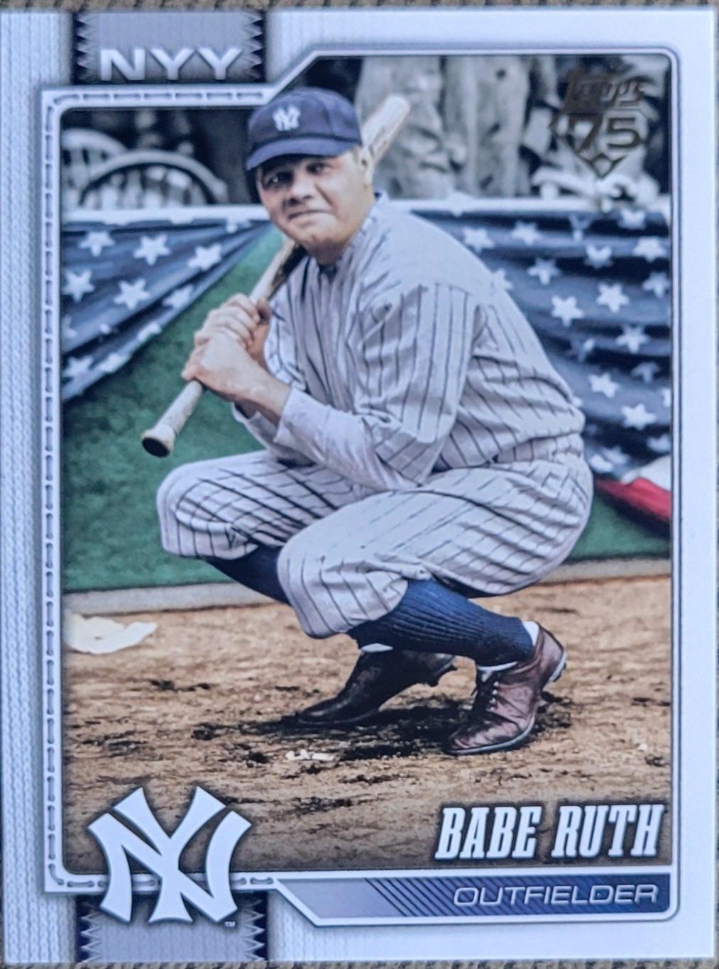 Babe Ruth [Golden Mirror Legend Variation] #1