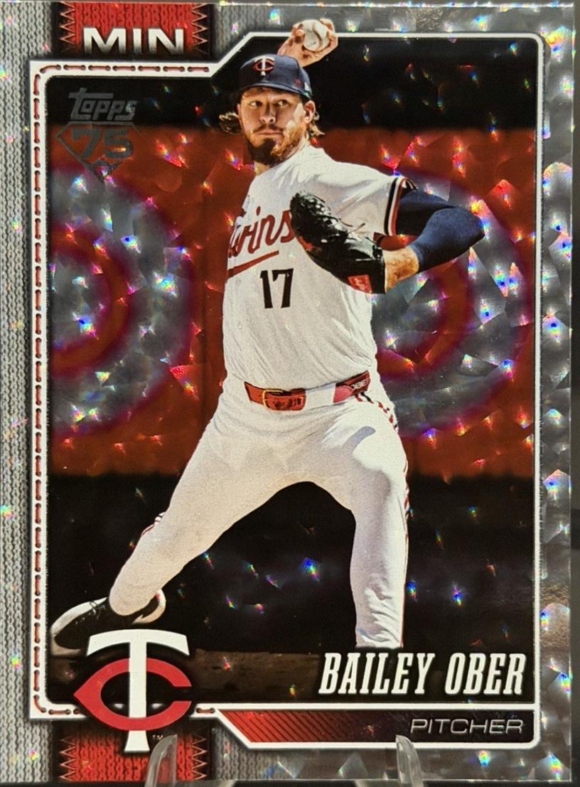 Bailey Ober [Silver Crackleboard Foil Board] #31