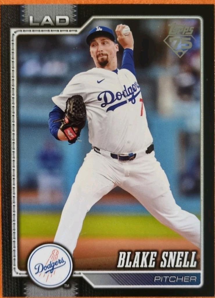 Blake Snell [Black Border] #340