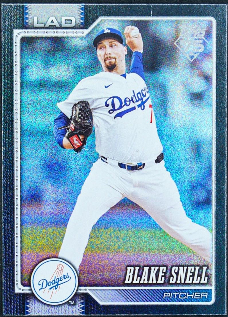 Blake Snell [Black Sandglitter] #340