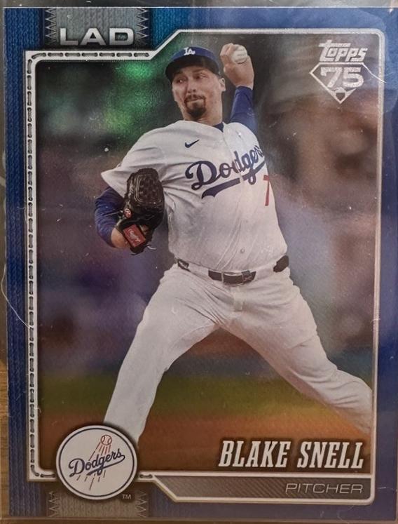 Blake Snell [Blue Holo] #340