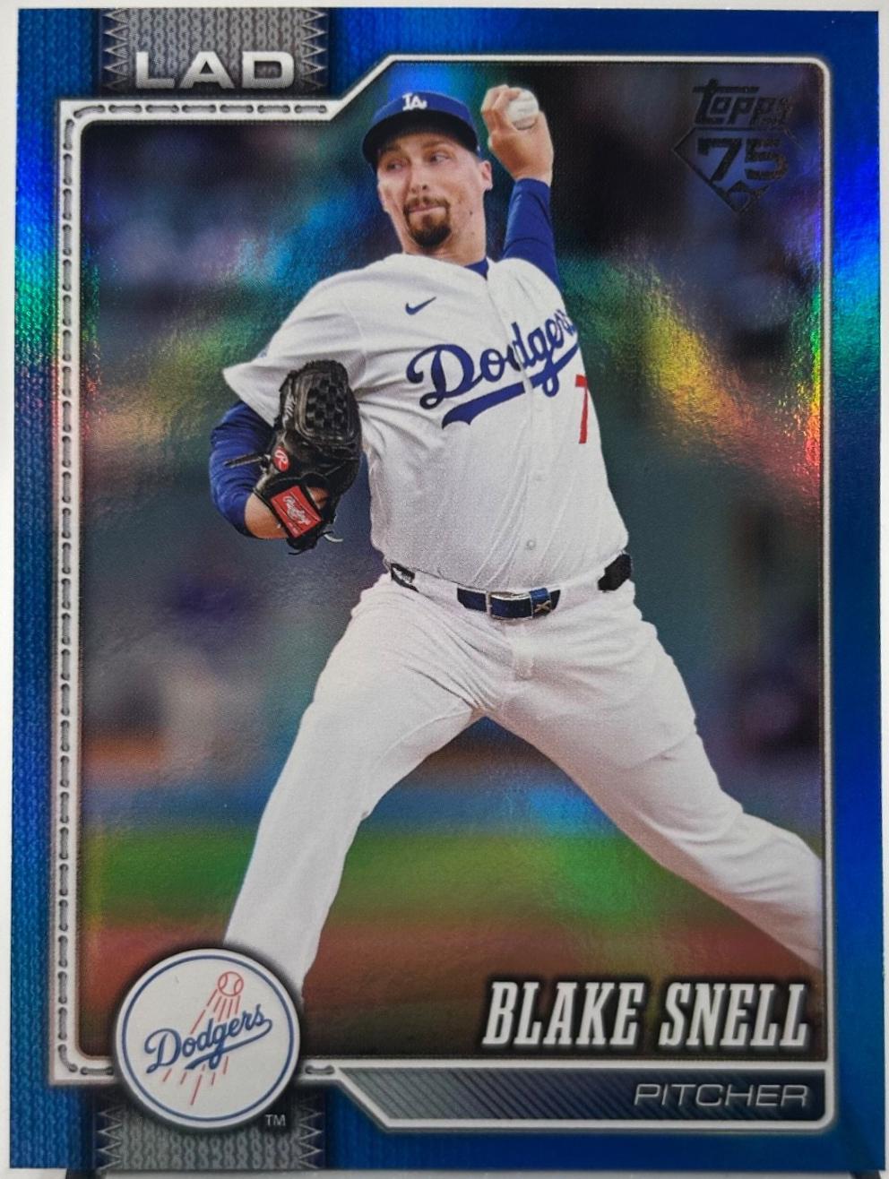 Blake Snell [Blue Rainbow] #340