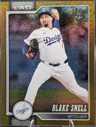 Blake Snell [Gold Sandglitter] #340