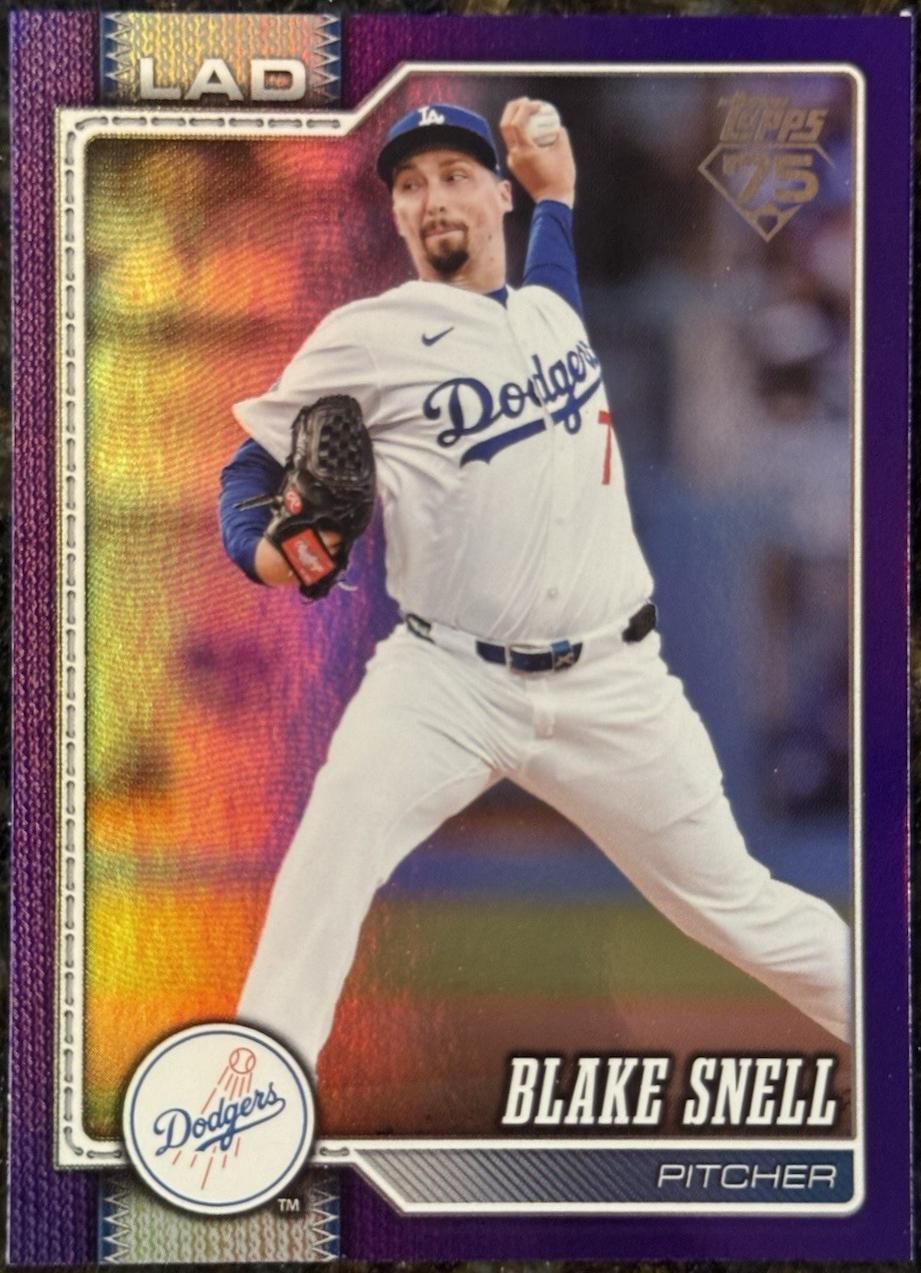Blake Snell [Purple Rainbow] #340