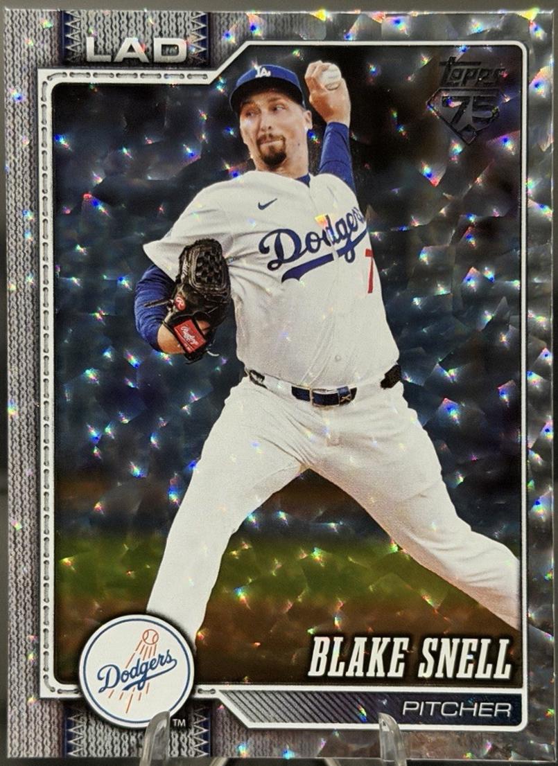 Blake Snell [Silver Crackleboard] #340