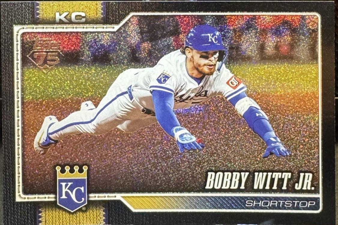 Bobby Witt Jr. [Black Sandglitter] #205