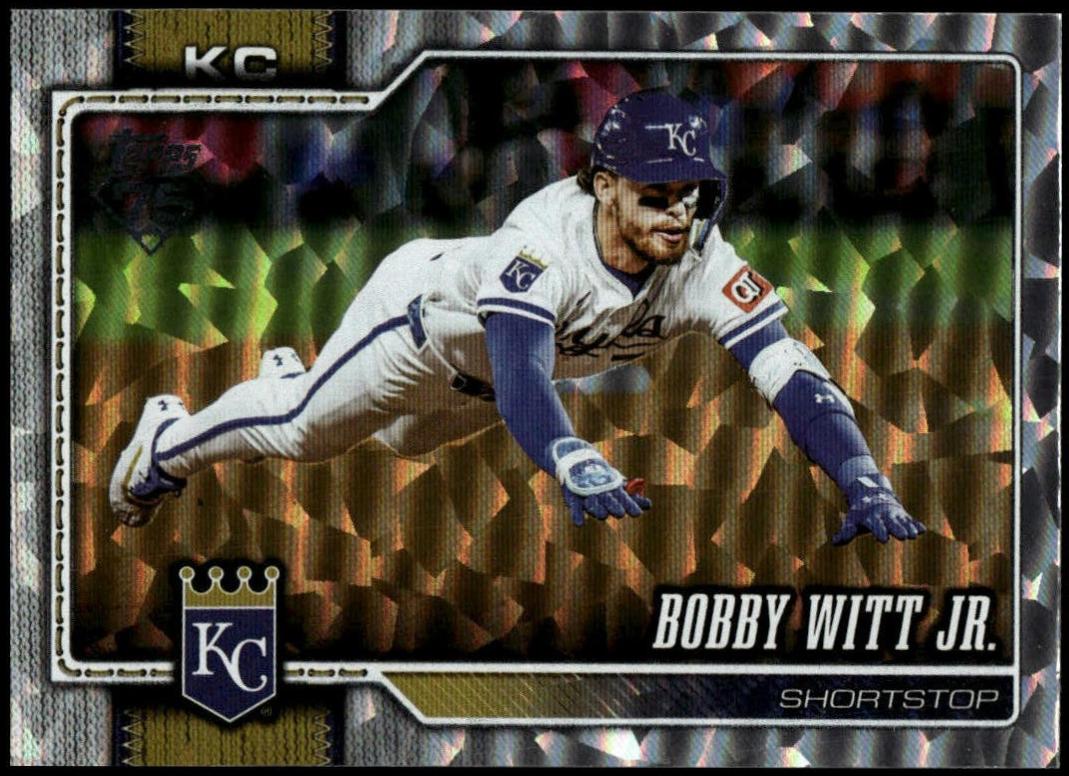 Bobby Witt Jr. [Silver Crackleboard] #205