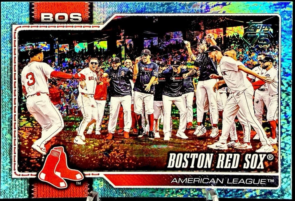 Boston Red Sox [Aqua Holo] #198