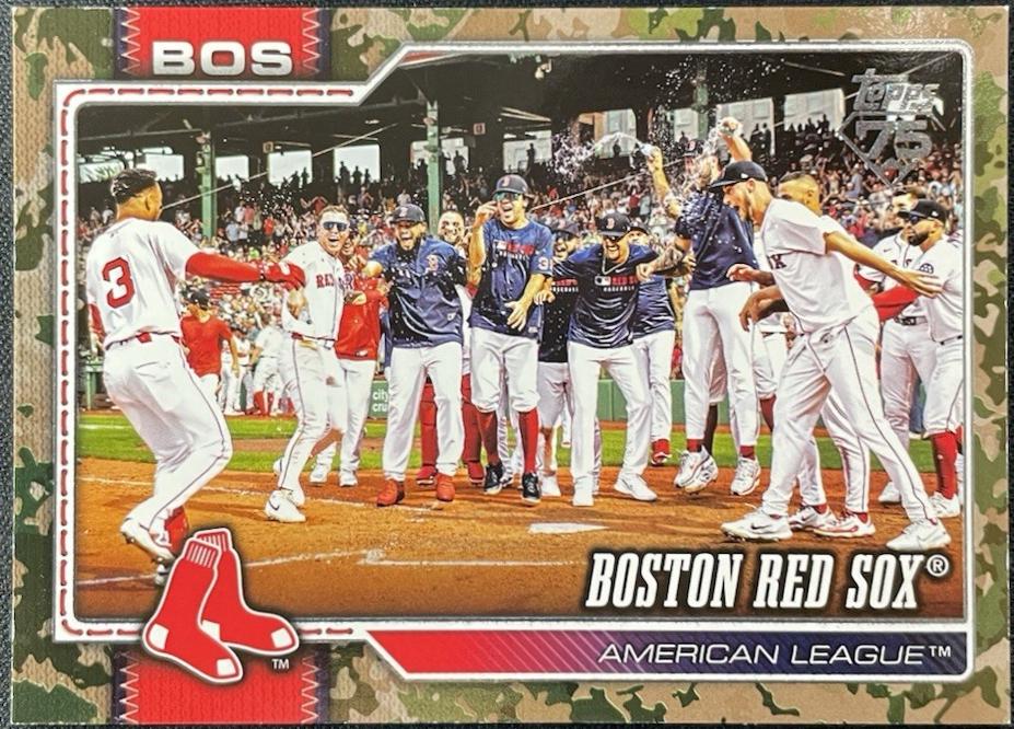 Boston Red Sox [Memorial Day Camo] #198