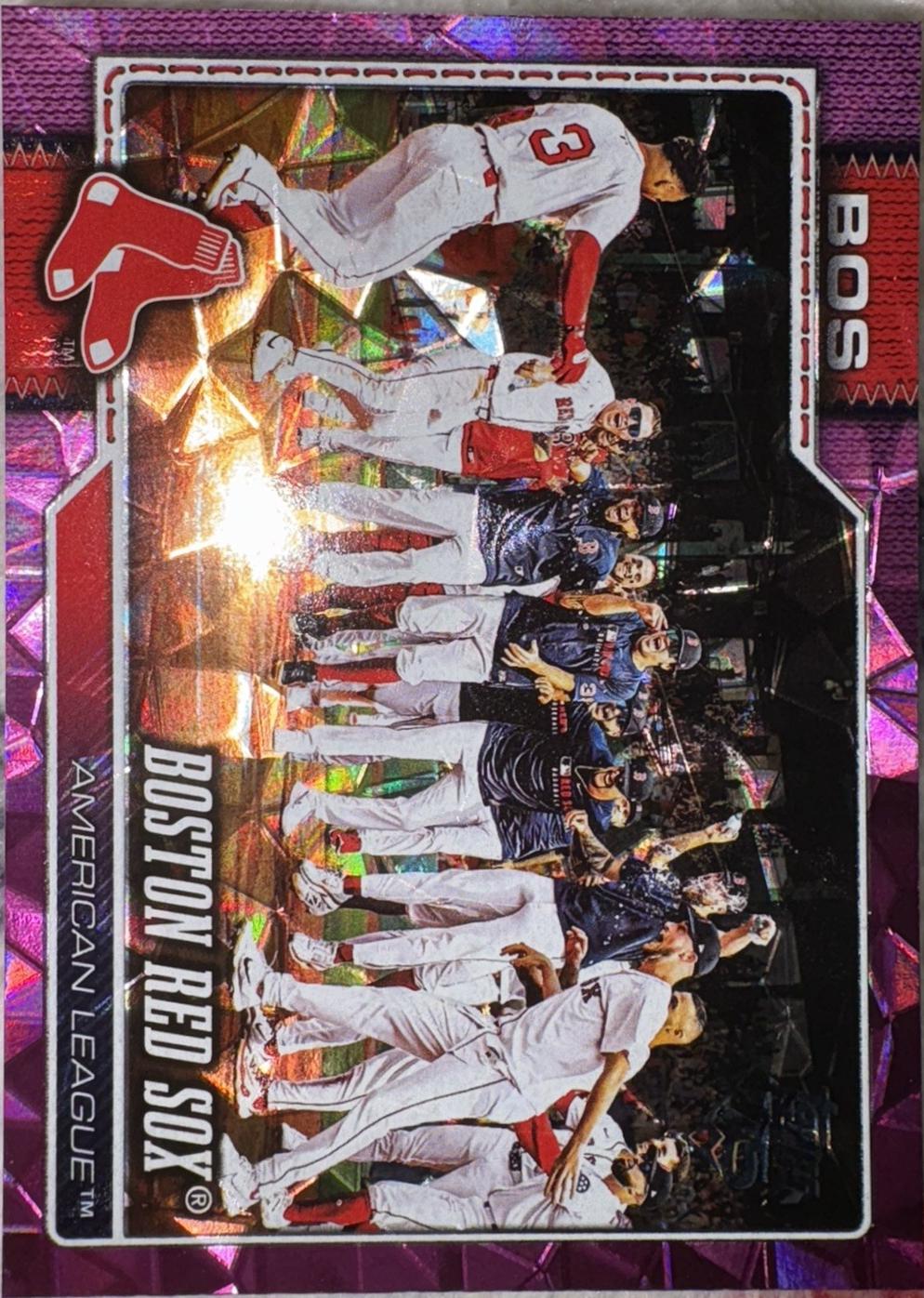 Boston Red Sox [Pink Diamante] #198