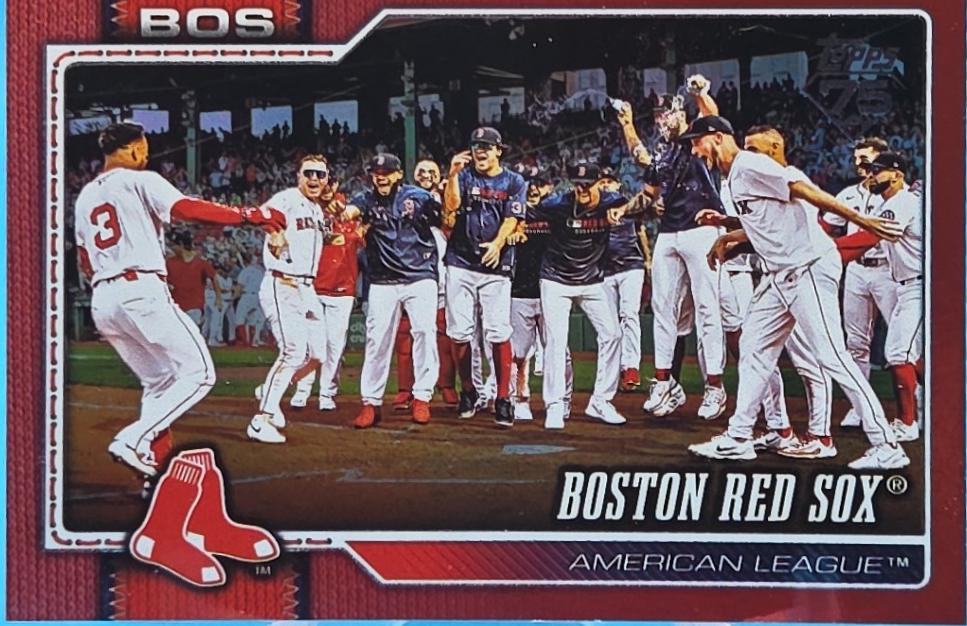 Boston Red Sox [Red Rainbow] #198