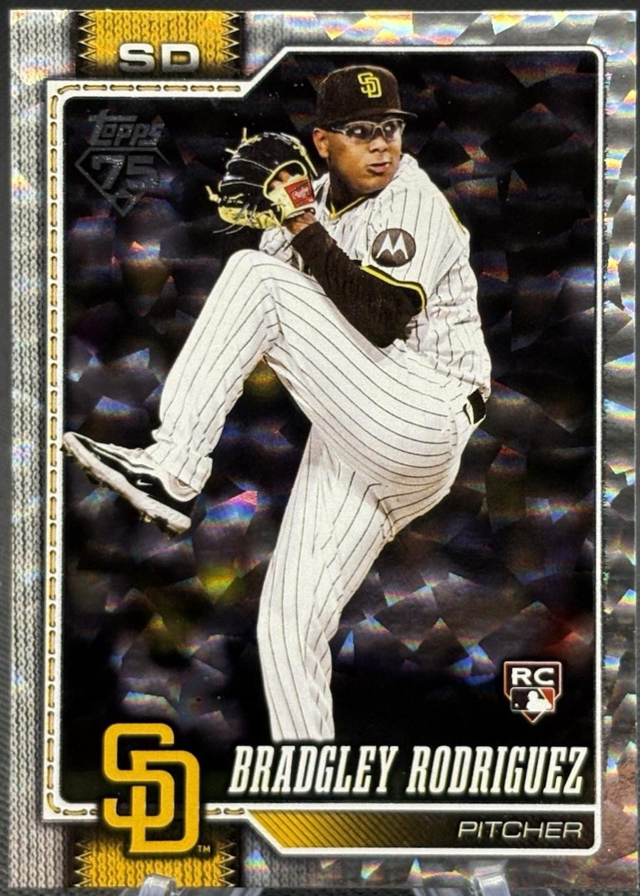 Bradgley Rodriguez [Silver Crackleboard Foil Board] #42