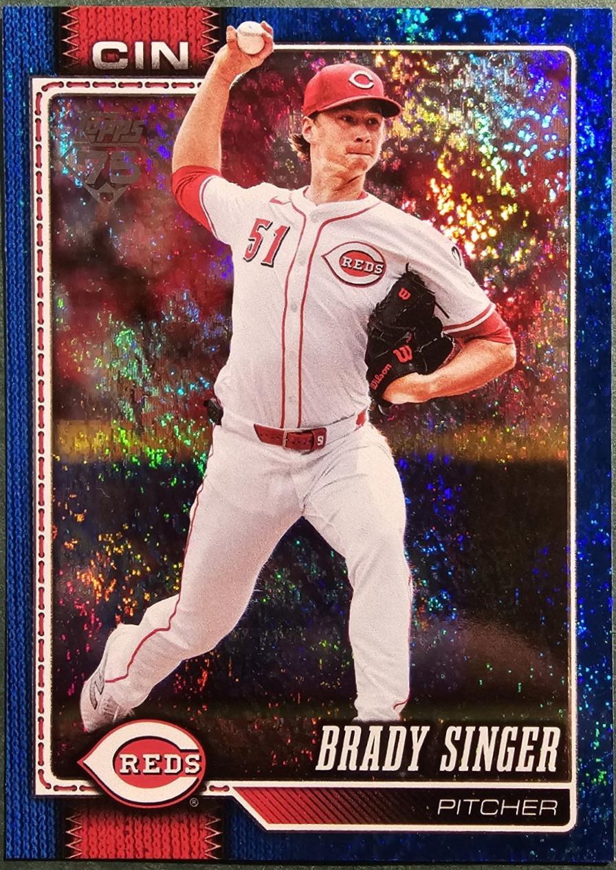 Brady Singer [Blue Holo] #282
