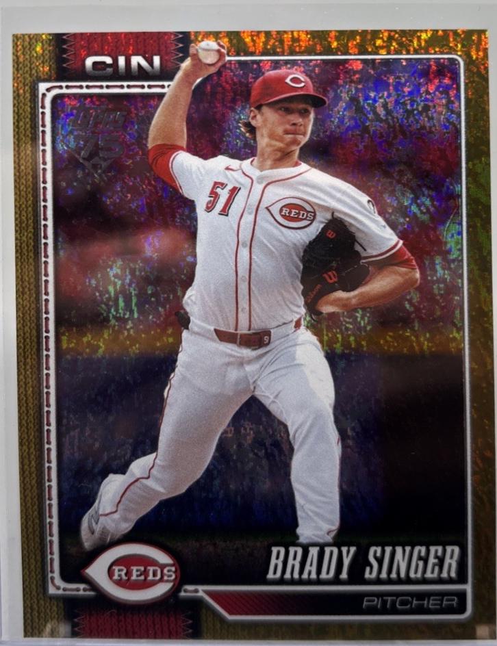 Brady Singer [Gold Sandglitter] #282