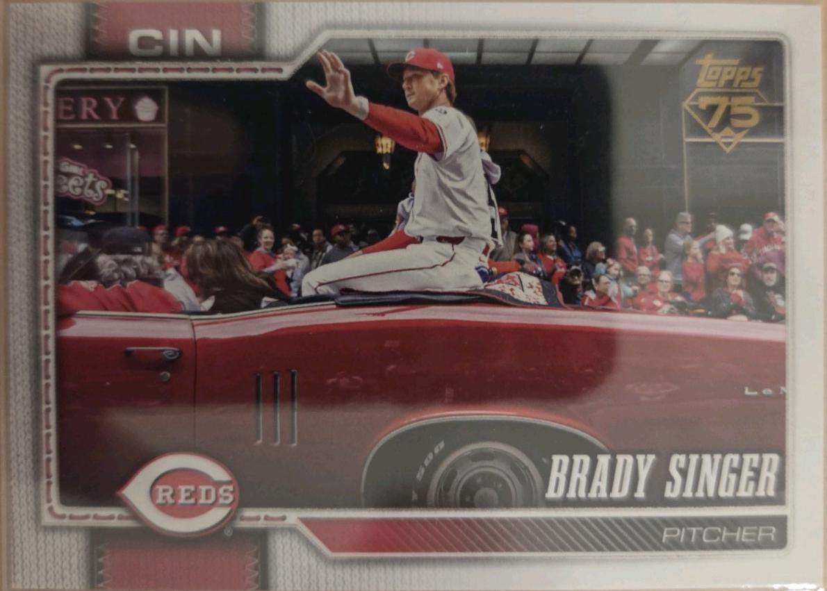 Brady Singer [Golden Mirror Variation] #282