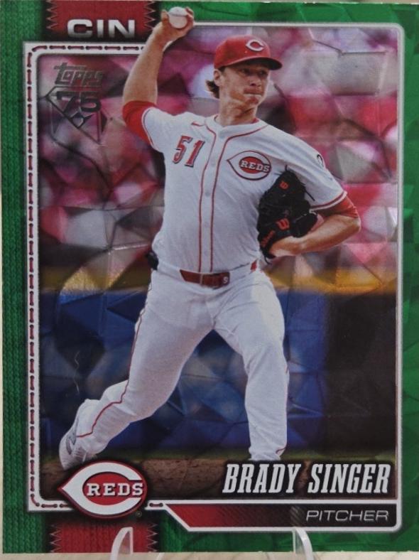 Brady Singer [Green Diamante] #282