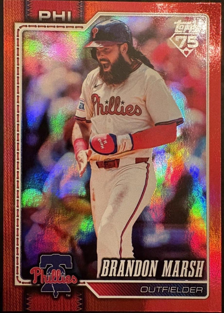 Brandon Marsh [Red Sandglitter] #335