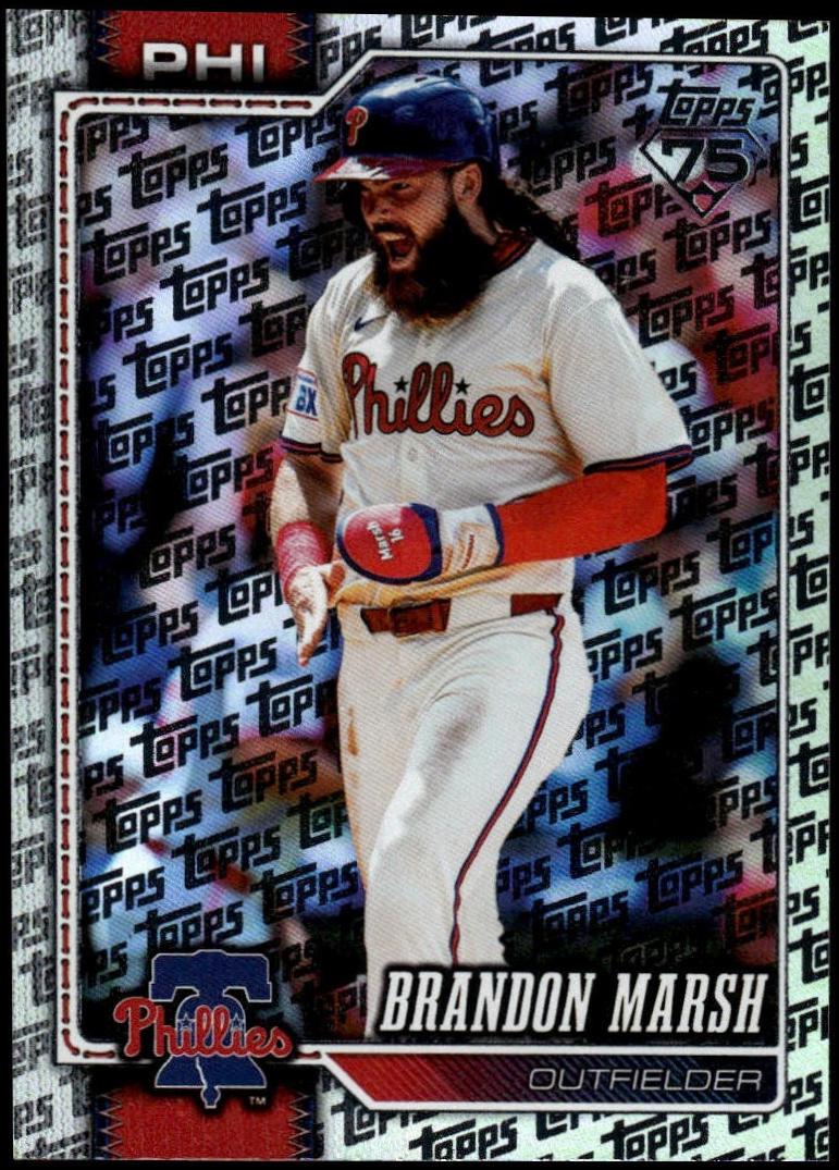Brandon Marsh [Topps Foil Pattern] #335