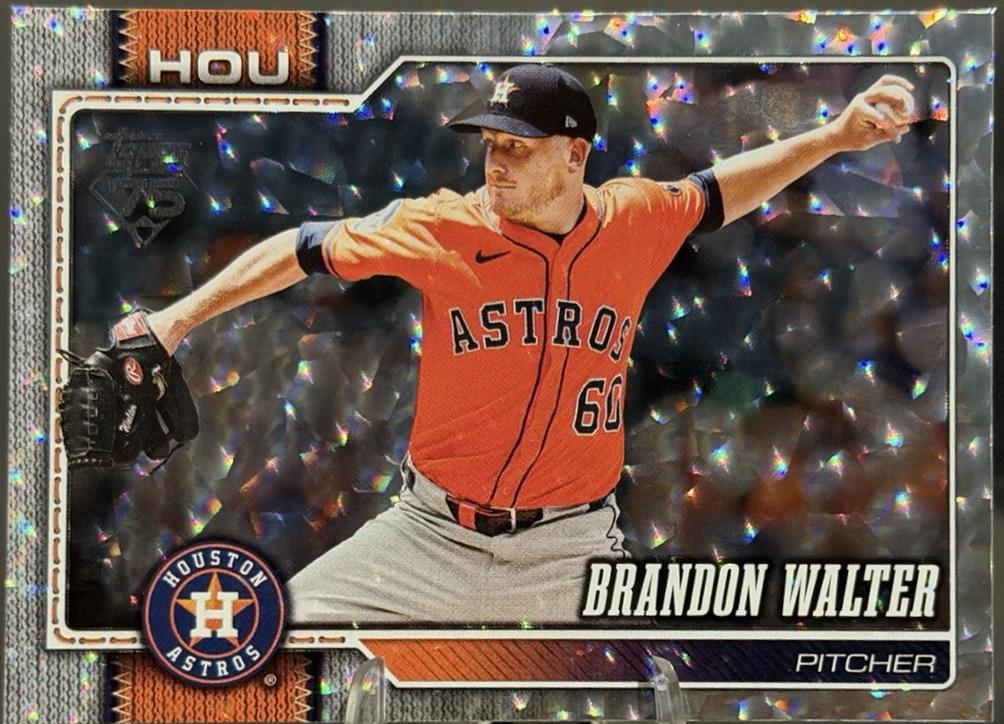 Brandon Walter [Silver Crackleboard] #227