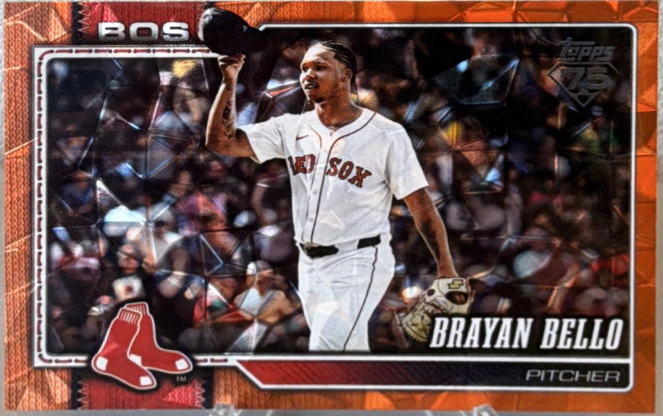 Brayan Bello [Orange Sandglitter] #177