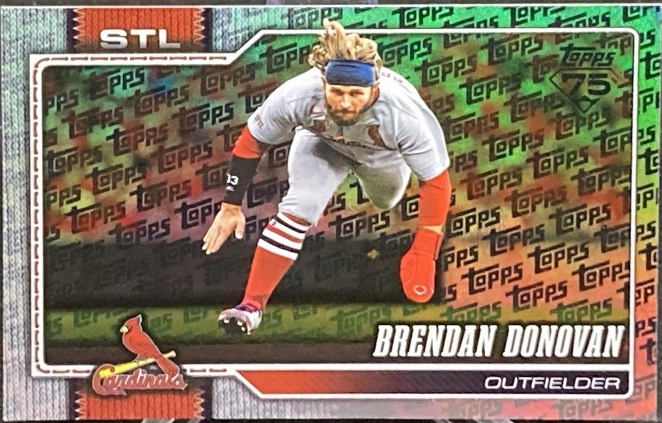 Brendan Donovan [Topps Foil Pattern] #26