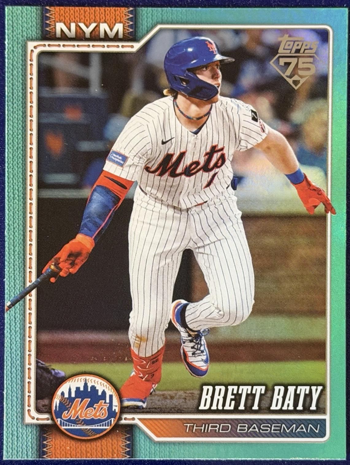 Brett Baty [Black Border] #347