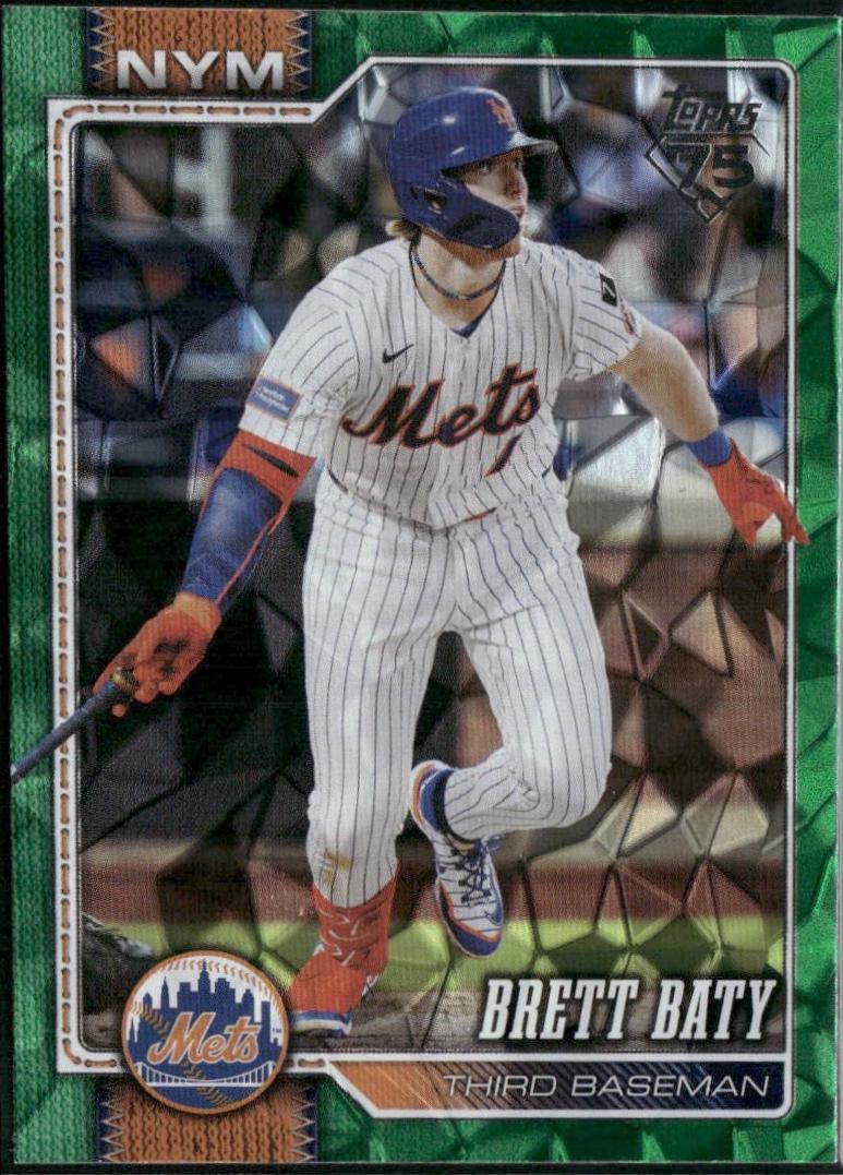Brett Baty [Green Diamante] #347